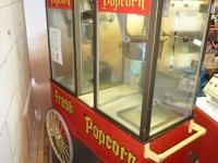 Trolley with two popcorn machines #1