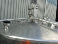 Tank 7000 l with mixing shaft #4