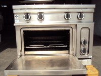 Bartsher catering stove with oven 6.6kW (122-9) #2