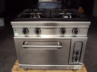 Bartsher catering stove with oven 6.6kW (122-9) #1