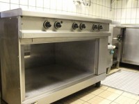 Used electric cooker with 5 heating zones (125-2) #2