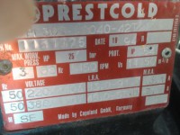 Set of Prestcold refrigerating units (110-42) #2