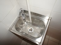 Stainless steel sink with battery (123-6) #2